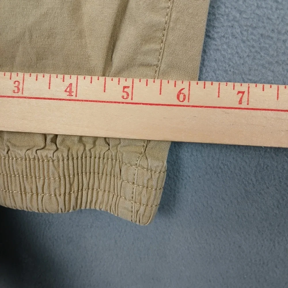 The Children's Place Joggers Pants Boys 18 Yellow Tan Performance Tapered Leg